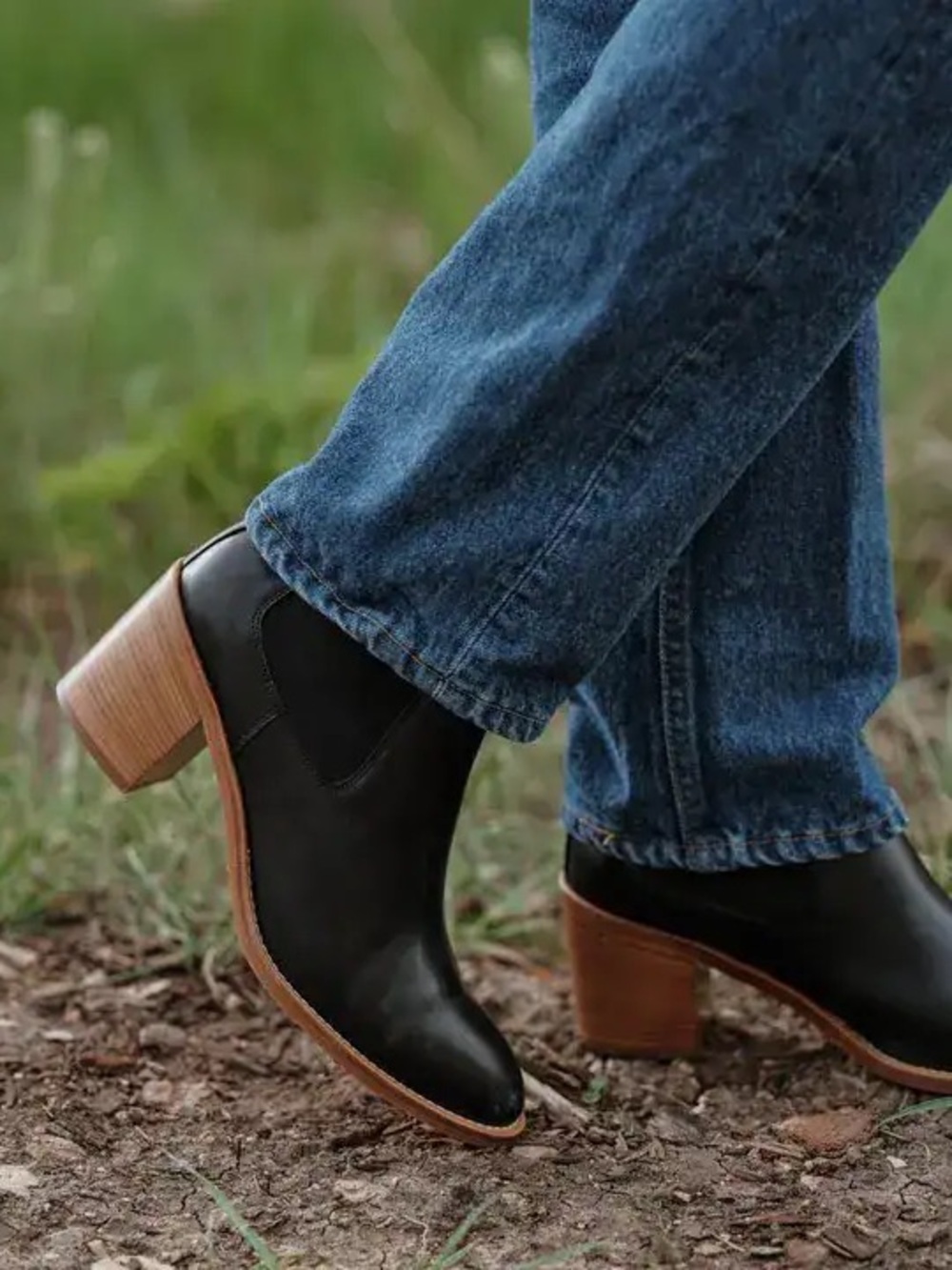Jenni Kayne Leather Frankie Chelsea Boots NEW